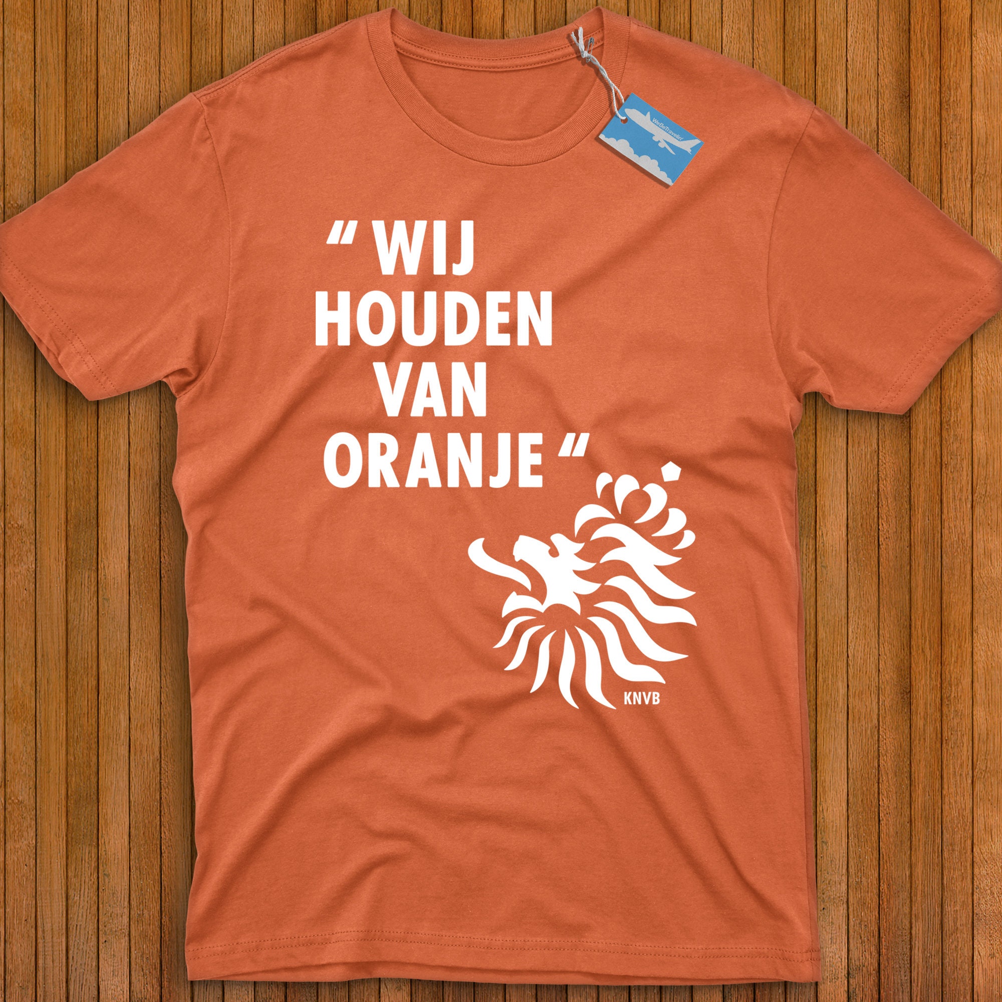 Netherlands Football wij Houden Van Oranje Shirt - Etsy Australia