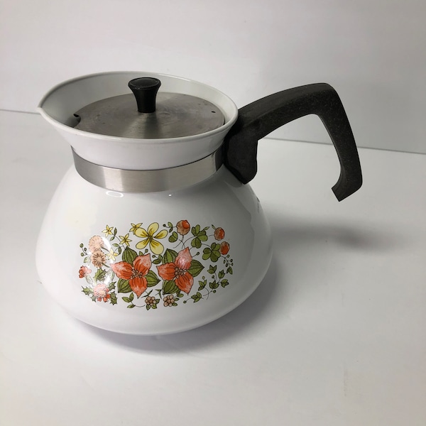 Corning Ware Teapot Etsy