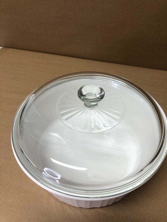 Olla de cristal con tapa de vidrio, de 3,25 l, de Corningware