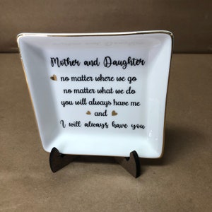 Mother and Daughter Ring or Jewelry dish/ Ring or Jewelry holder/tray