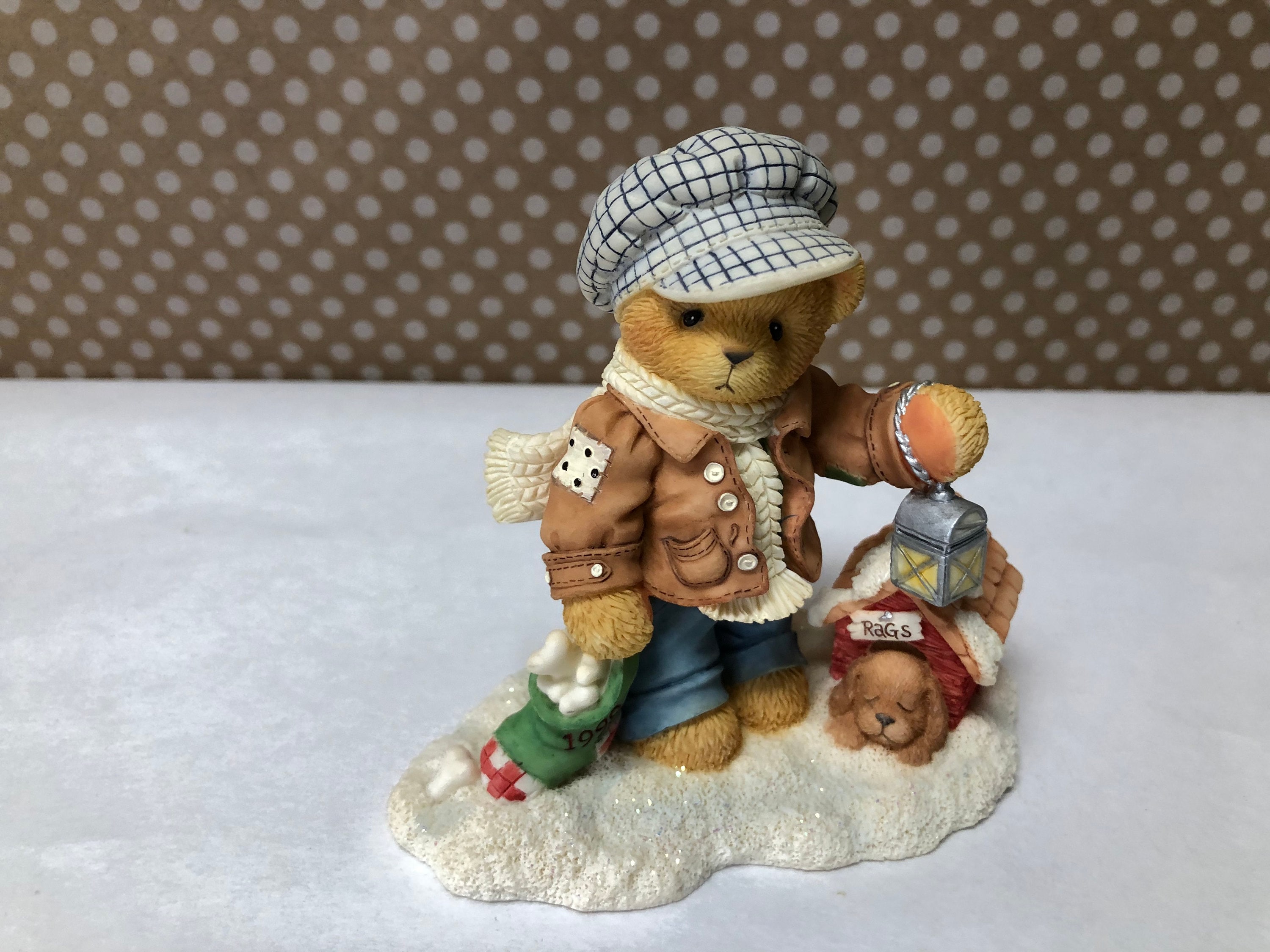 Cherished Teddies 352721 RICH Cherished Teddies #352721 Rich Always Paws For Holiday Treats | eBay