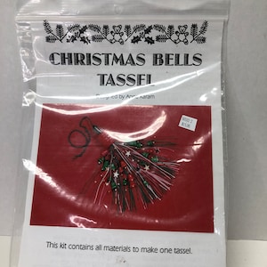 AK Designs/ Christmas Bell Tassel making kit