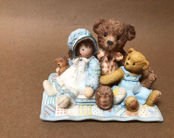 Cherished Teddies/Elmer and Friends/ "Friends Are The Thread That Holds The Quilt Of Life Together"/786691