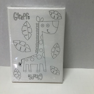 Kids Craft/ Kid&#39;s Giraffe painting Kit