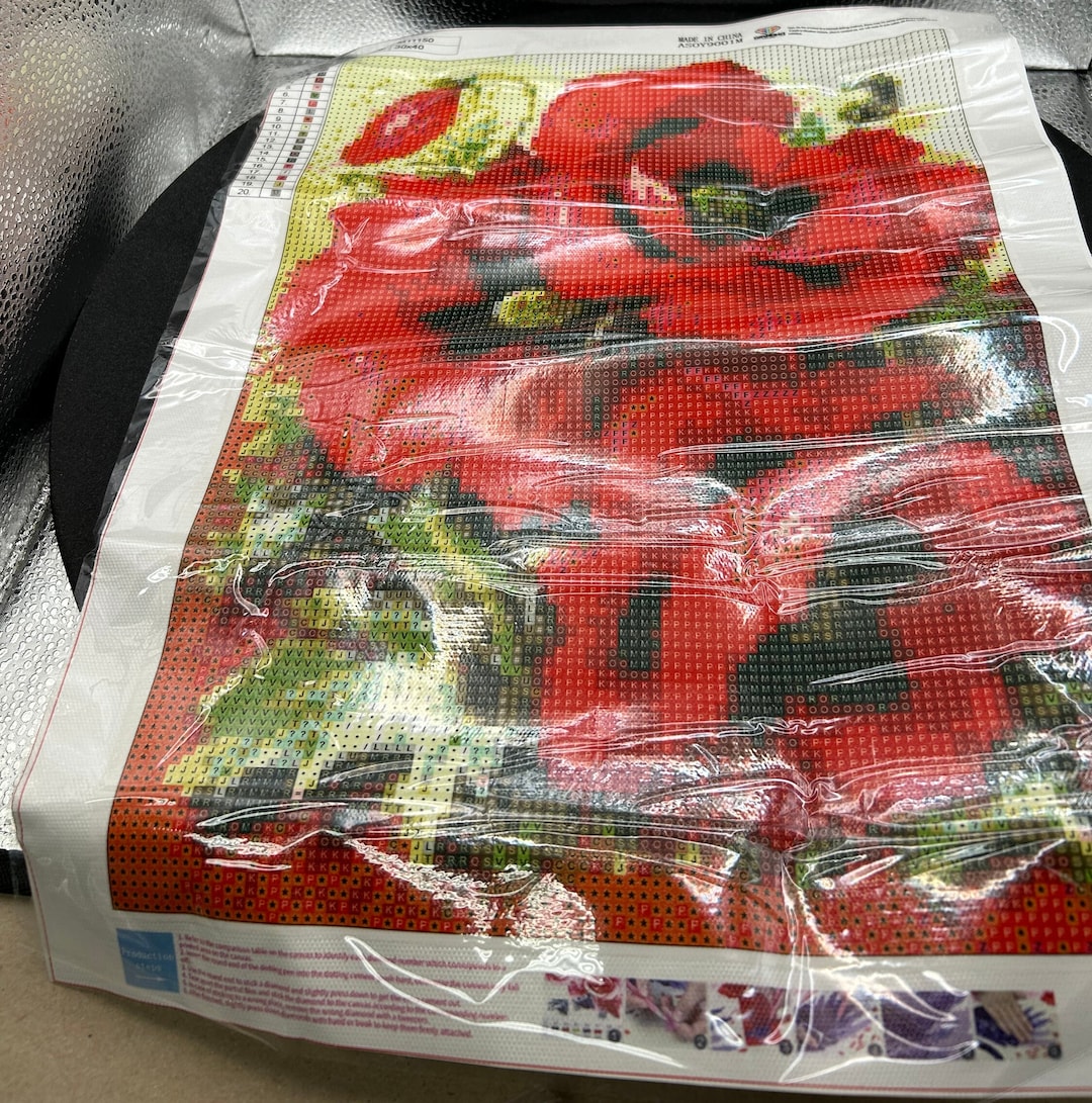 Red Poppies Diamond Painting Kit/ Diamond Painting Kit - Etsy