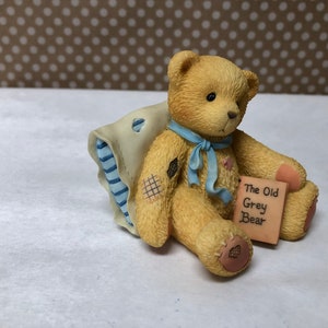 Cherished Teddies/Joe/&quot;Love Only Gets Better With Age&quot;/Old grey Bear figurine/476412