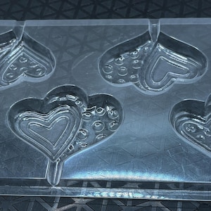 Wilton/ 2115-4440/Double Heart mold/ Candy Mold