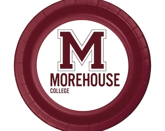 Morehouse College Paper Plates