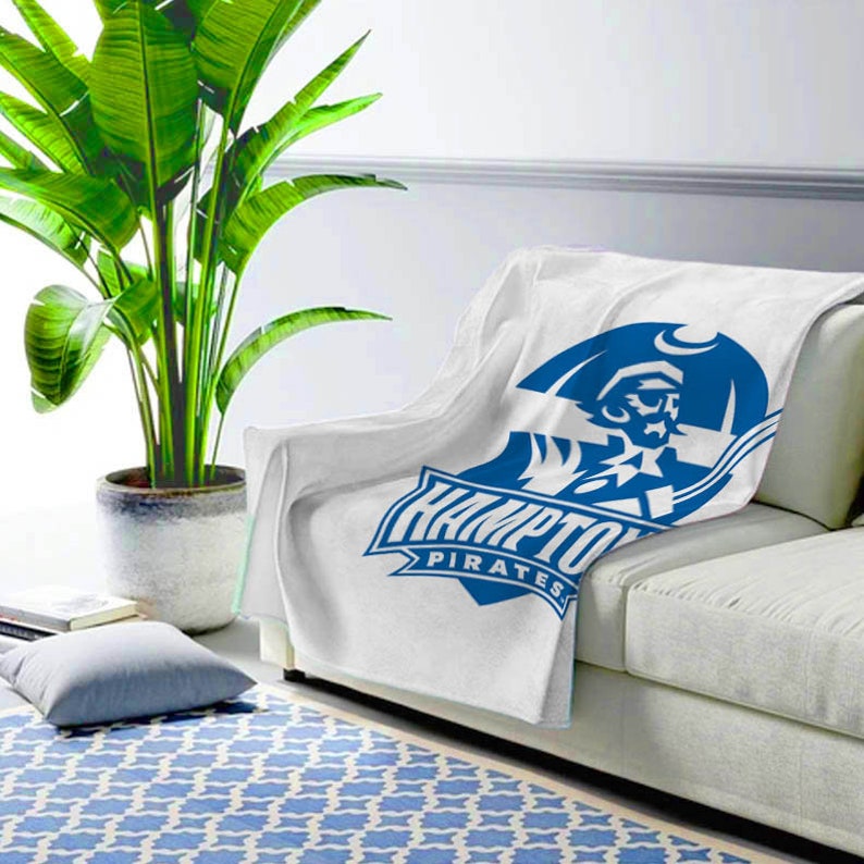 Hampton Throw Blanket hampton University Etsy