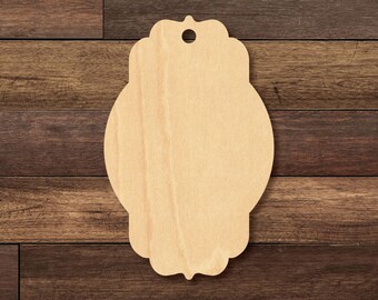 Rounded Bracket Hang Tag, Sets of 25