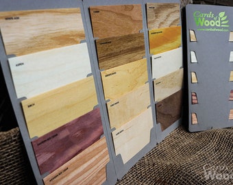 Sample Pack - Wood Species Swatch Collection