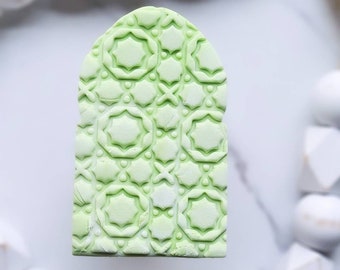 Sello de patrón musulmán / Eid Mubarak Embosser / Ramadan Mubarak Cookie Cutter / Eid Fondant Embosser / Cupcake Embosser / Fondant Stamp