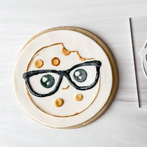 Smart Cookie Stamp| Teacher Thank You Fondant Stamp| Back To School Cookie Stamp| Fondant Cookie Embosser| Cookie Debosser| Cupcake Embosser