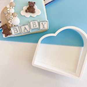 3.5 inch Double Arch Cookie Cutter | Fondant Cookie Cutter| 3D Cookie Cutter|  Rainbow Cookie Cutter