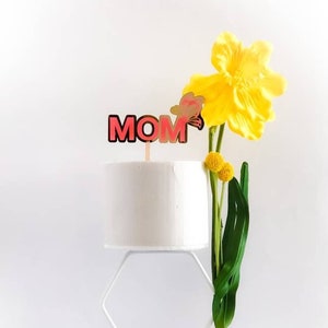 Mothers Day Cake Topper | Acrylic Cake Topper | Personalized Cake Topper | Birthday Cake Topper | Wedding Cake Topper | Layered Cake Topper