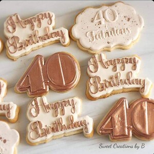 Happy Birthday Cookie Embosser Stamp | Happy birthday Cookie Cutter |Cupcakes |  Personalized cookie Stamp | Custom Cookie Stamp