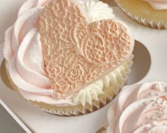 Lace Fondant Embosser | Moederdag Fondant Stempel| Cupcake Embosser| Fondant Embosser| Koekje Debosser| Omgekeerde stempel| Cookie stempel