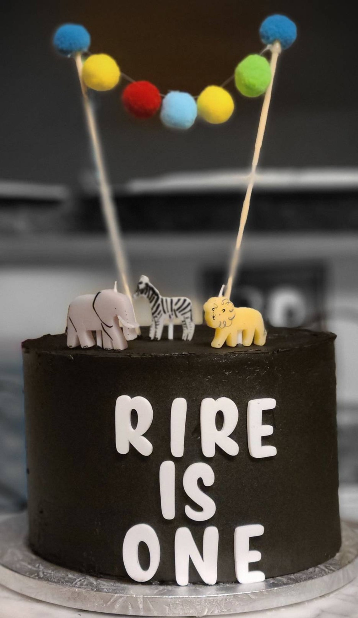 Cake Charms Single Letters Name Cake Charm Custom Cake Etsy