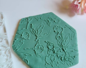 Bloem patroon Cookie Embosser | Fondant Cookie Stempel | Koekje Embosser| Fondant Stempel | Debosser Stempel| Bakbenodigdheden