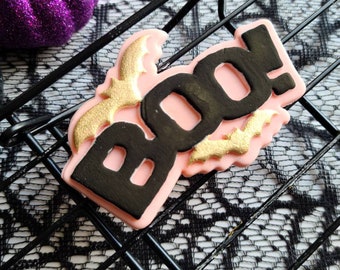Boo Cookie Stamp| Halloween Cookie Embosser| Fondant Stamp| Fondant Cookie Embosser| Cupcake Embosser| Halloween Cookie Stamp| Cookie Deboss