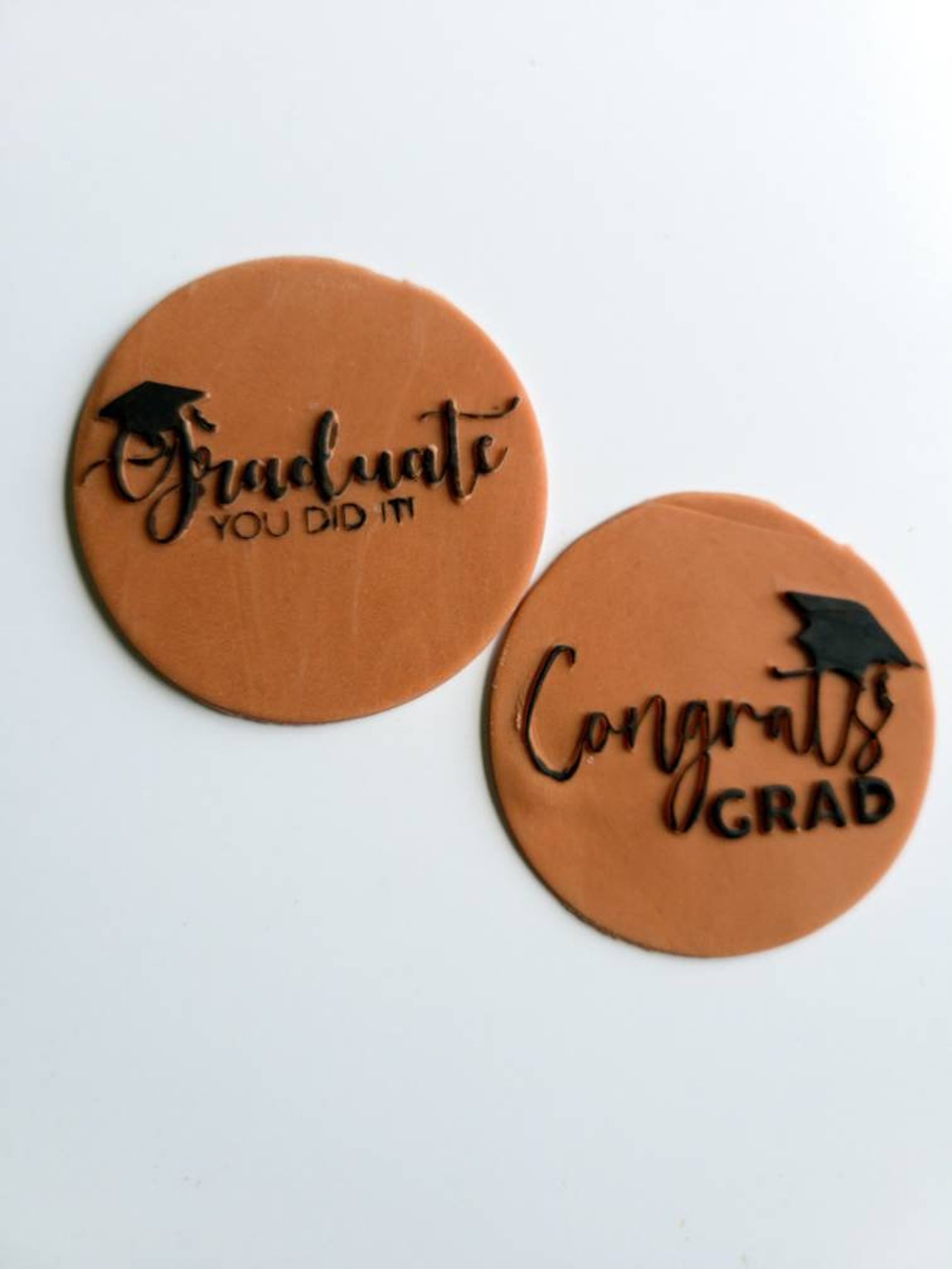 Congrats GRAD Embosser | Graduation Cookie Embosser | Fondant Stamp ...