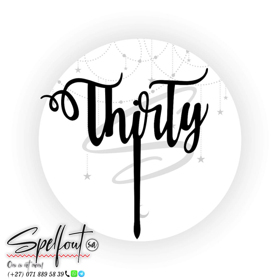 Cake Topper SVG File, Birthday Cupcake Topper SVG, Instant Download