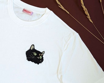 T-shirt con ritratto di animali domestici personalizzata