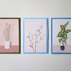 Fleurs Cartes Postales, Enveloppes Colorées, Cartes Cadeaux