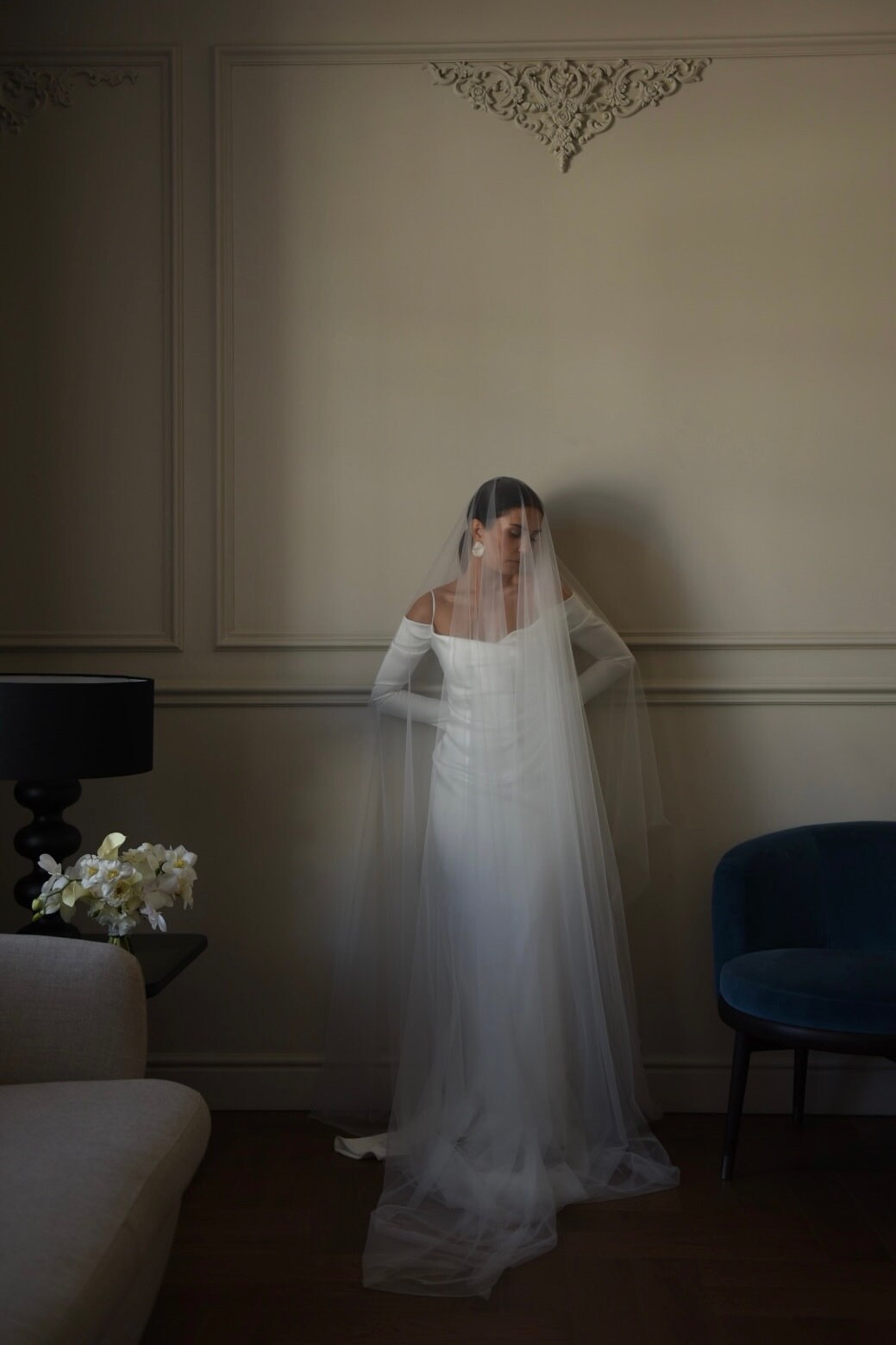 Yours Truly  Off White Veil main image 1