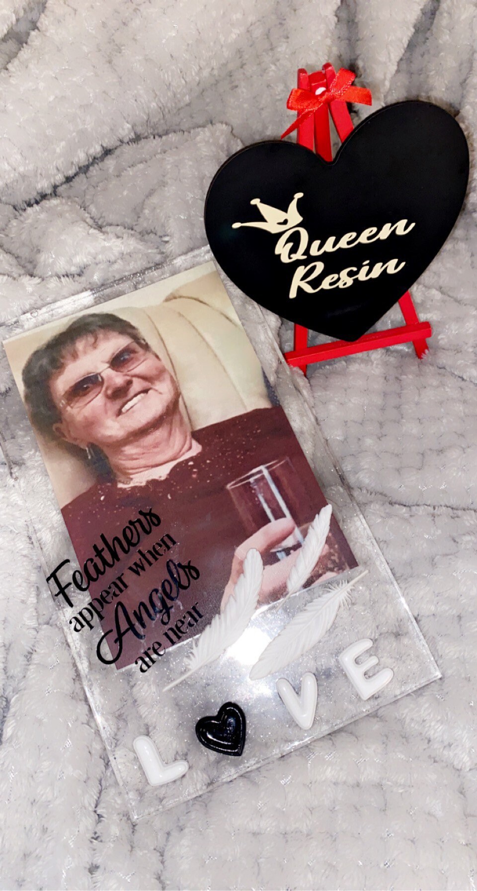 Memorial Plaques with loved ones ashes and photos/ Occasion Etsy