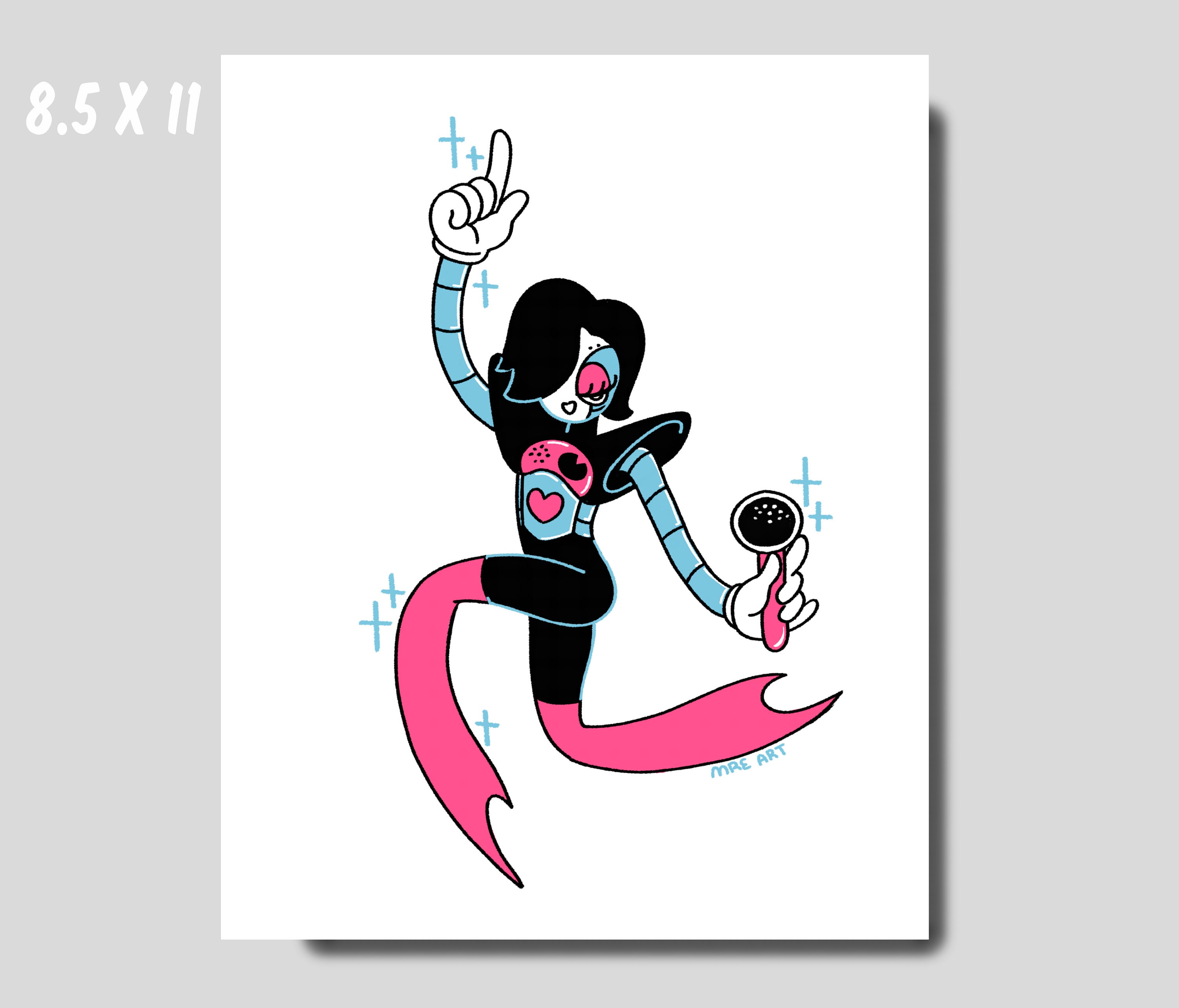 mettaton jojo pose Photographic Print for Sale by gothdads