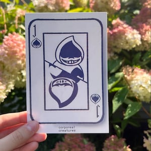 Mini stampa artistica Deltarune-Lancer