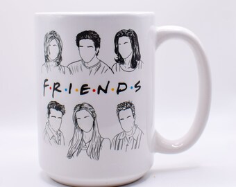 Friend's Logo Fan Mug