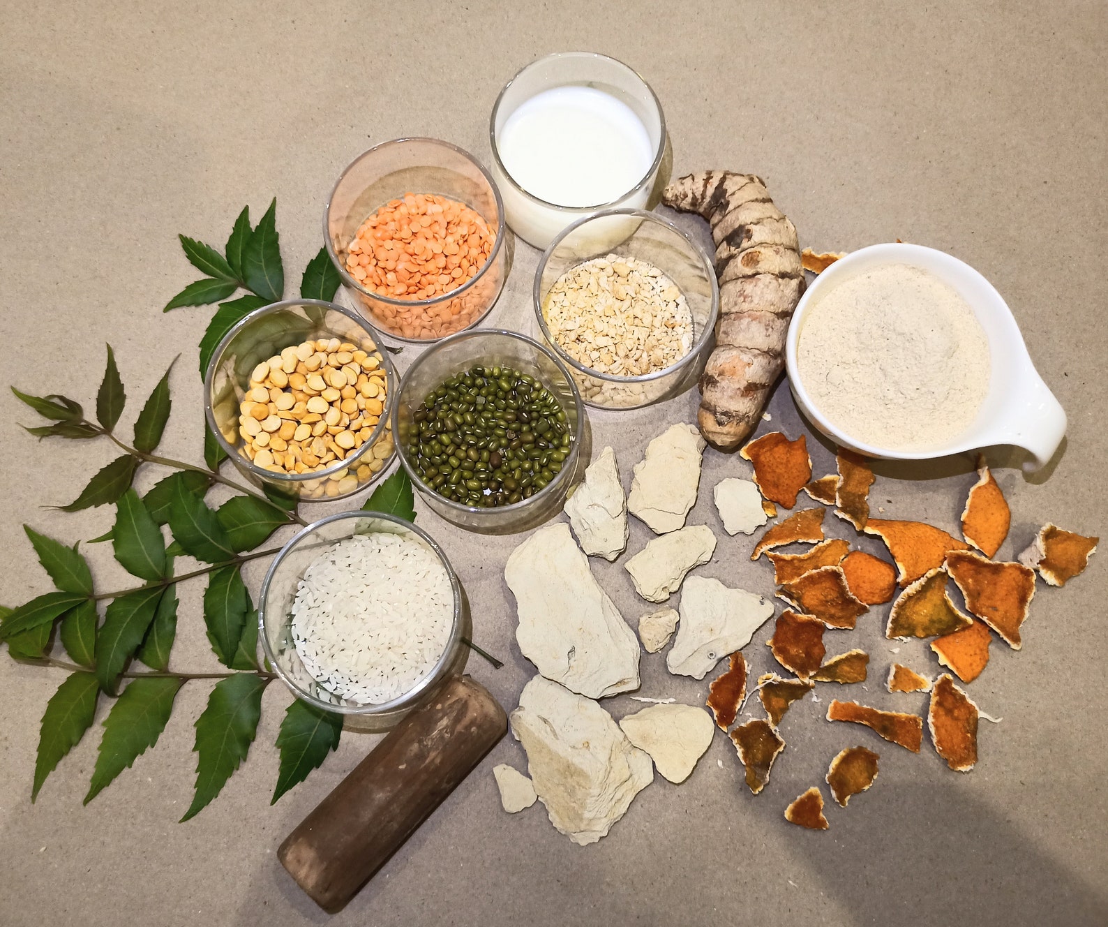 Herbal body scrub powder/ Ubtan Etsy