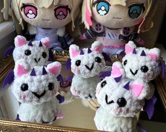 Crochet Pero FuwaMoco Fuwawa Mococ inspiré des abysses