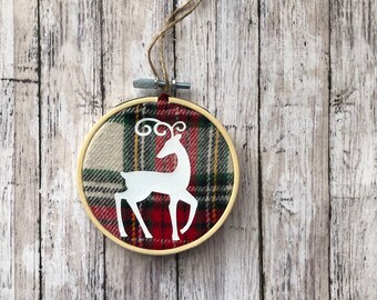 Christmas ornament, reindeer ornament, Christmas, reindeer, ornament, deer, Christmas tree ornament, handmade ornament, deer ornament,