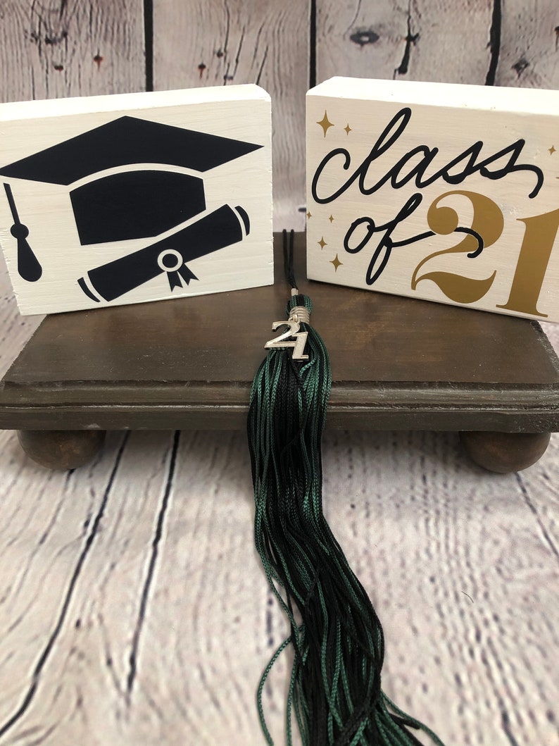 Graduation Decor Graduation Tiered Tray Decor Cap and Etsy