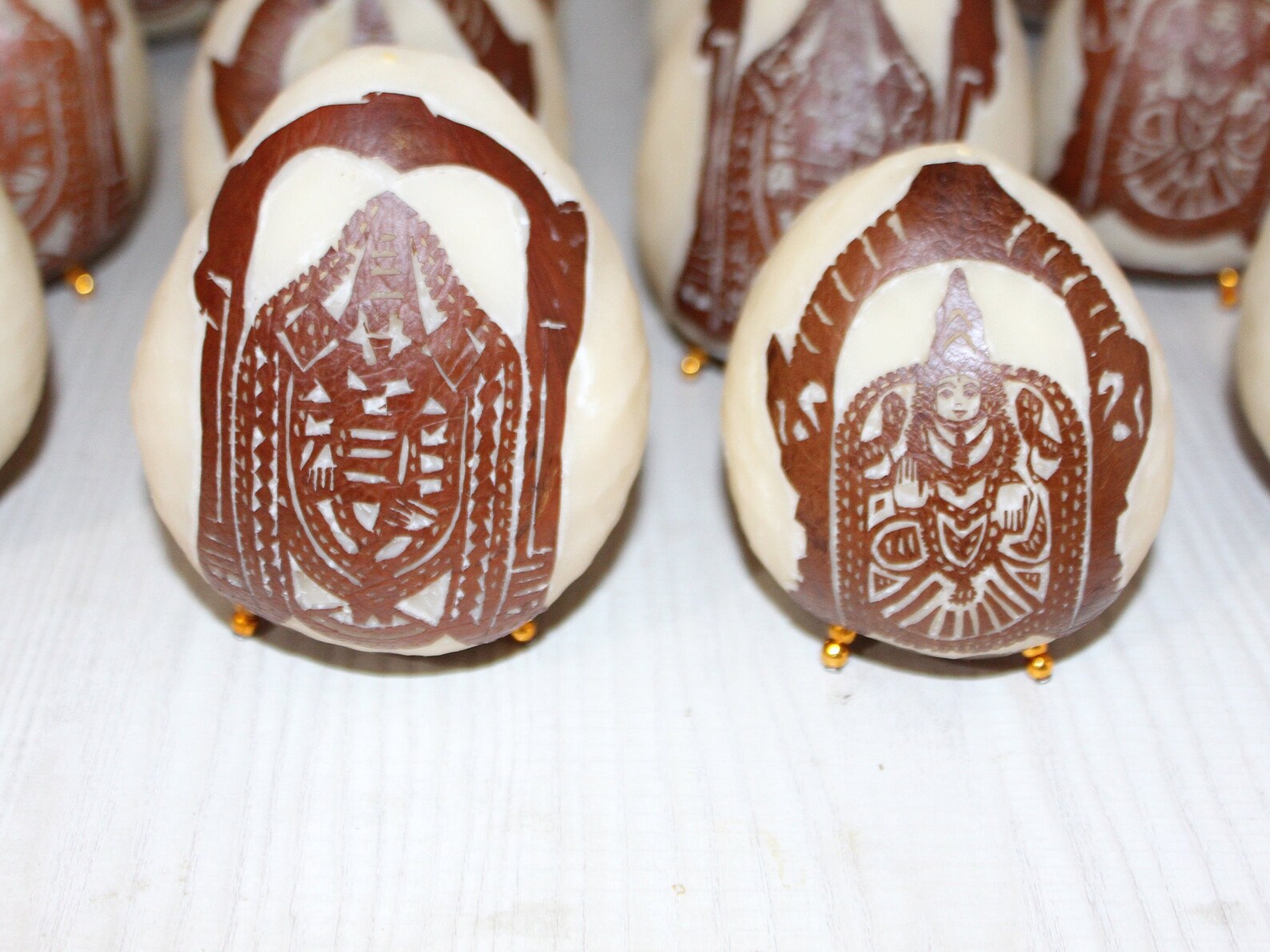 Dry Coconut Carving Etsy