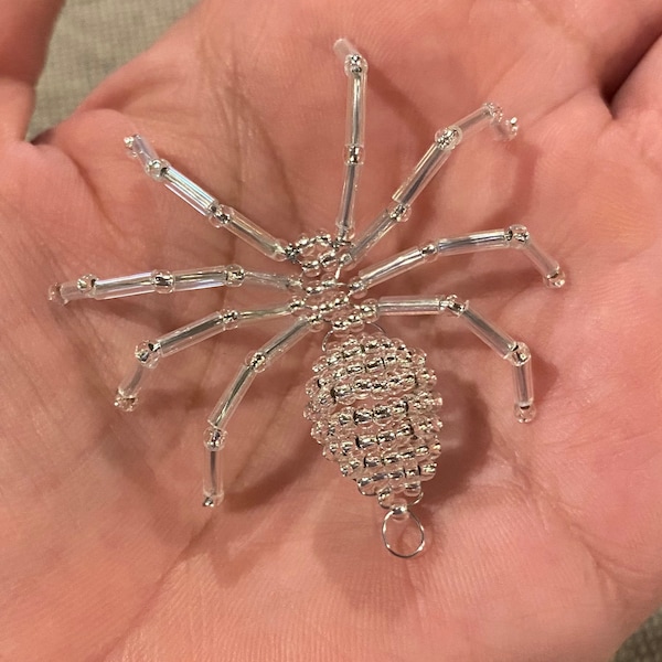 Custom Beaded Spider Ornament