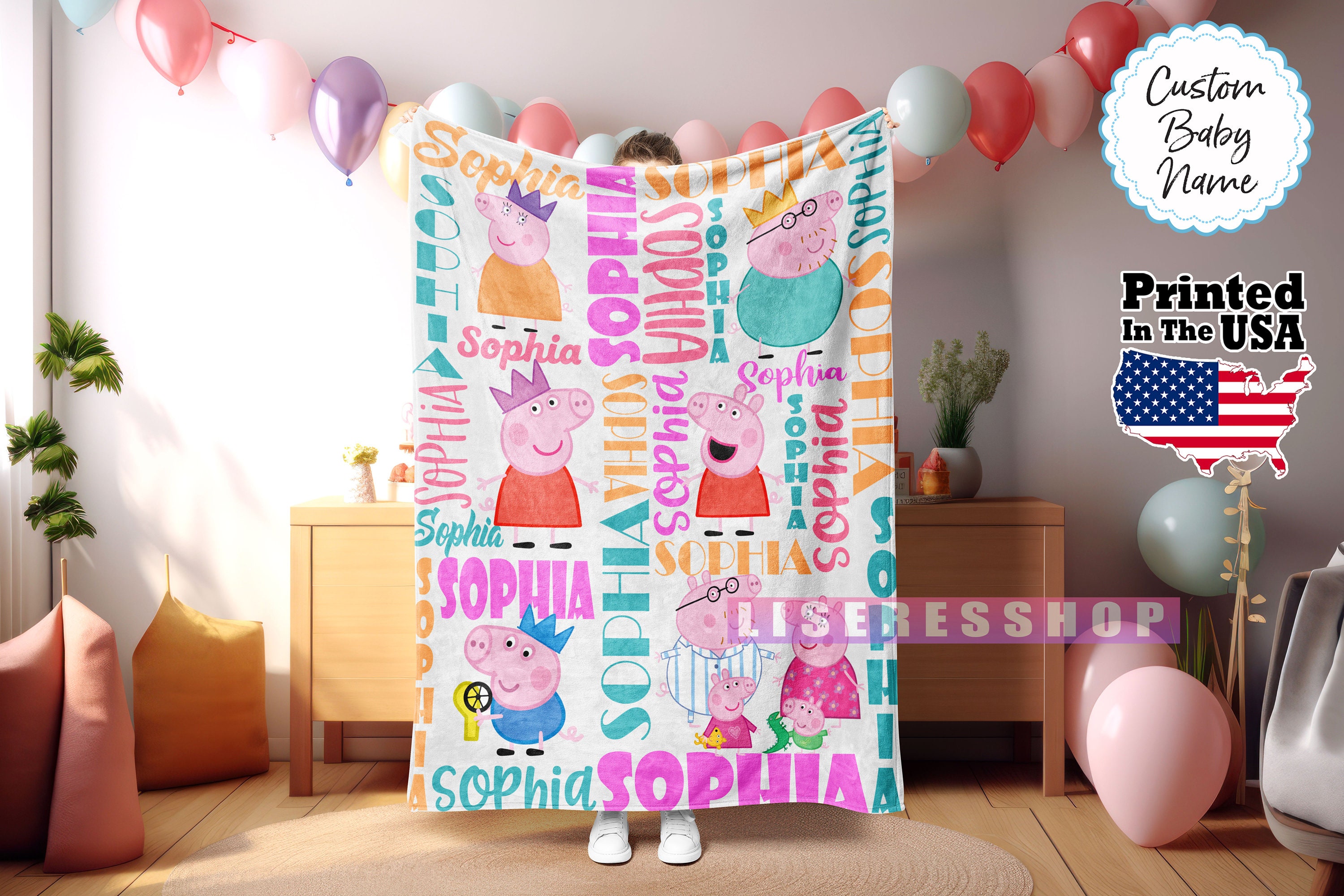 Personalized Baby Blanket, Custom Name Blanket, Minky Blanket, Newborn  Gift, Birthday Gifts, Baby Shower Gifts, Cartoon Blanket - Etsy