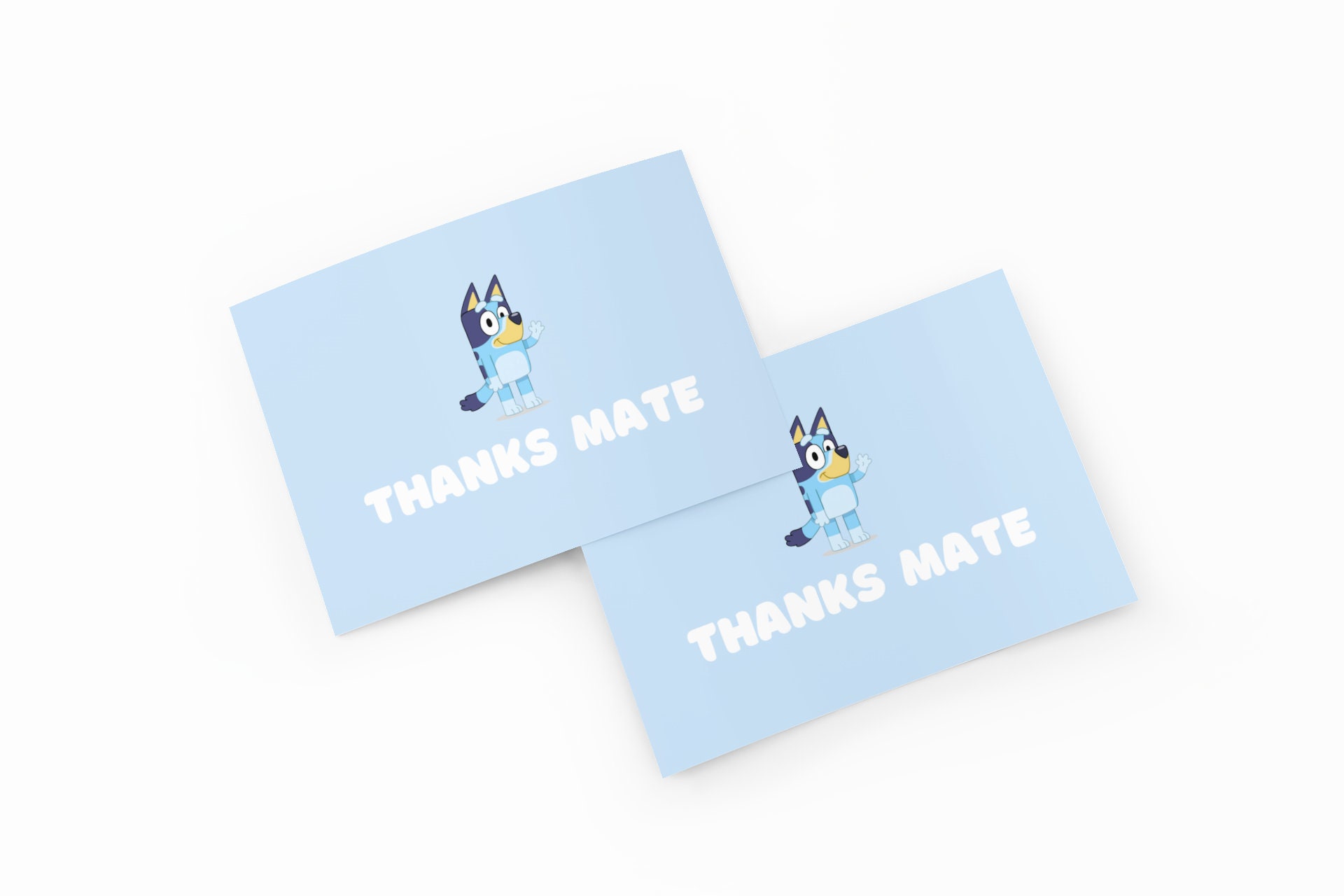 Bluey Party Cards - Etsy