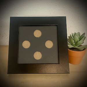 Custom Coin Display Frame – Personalized Coin Matting & Framing for Collectibles, Heirloom Gift