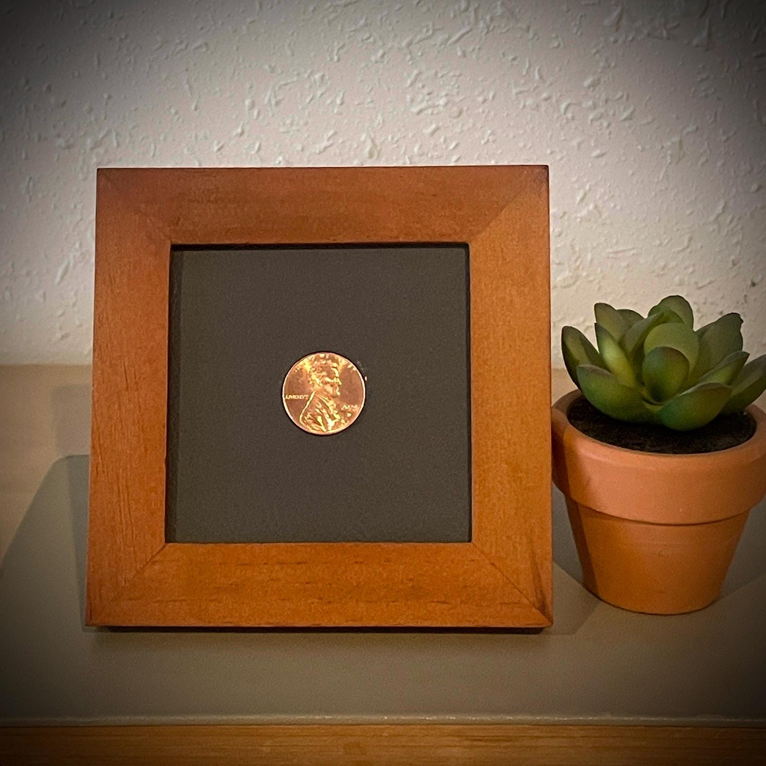 Pennies From Heaven Frame Kit | Lucky Found Penny Keepsake | DYI