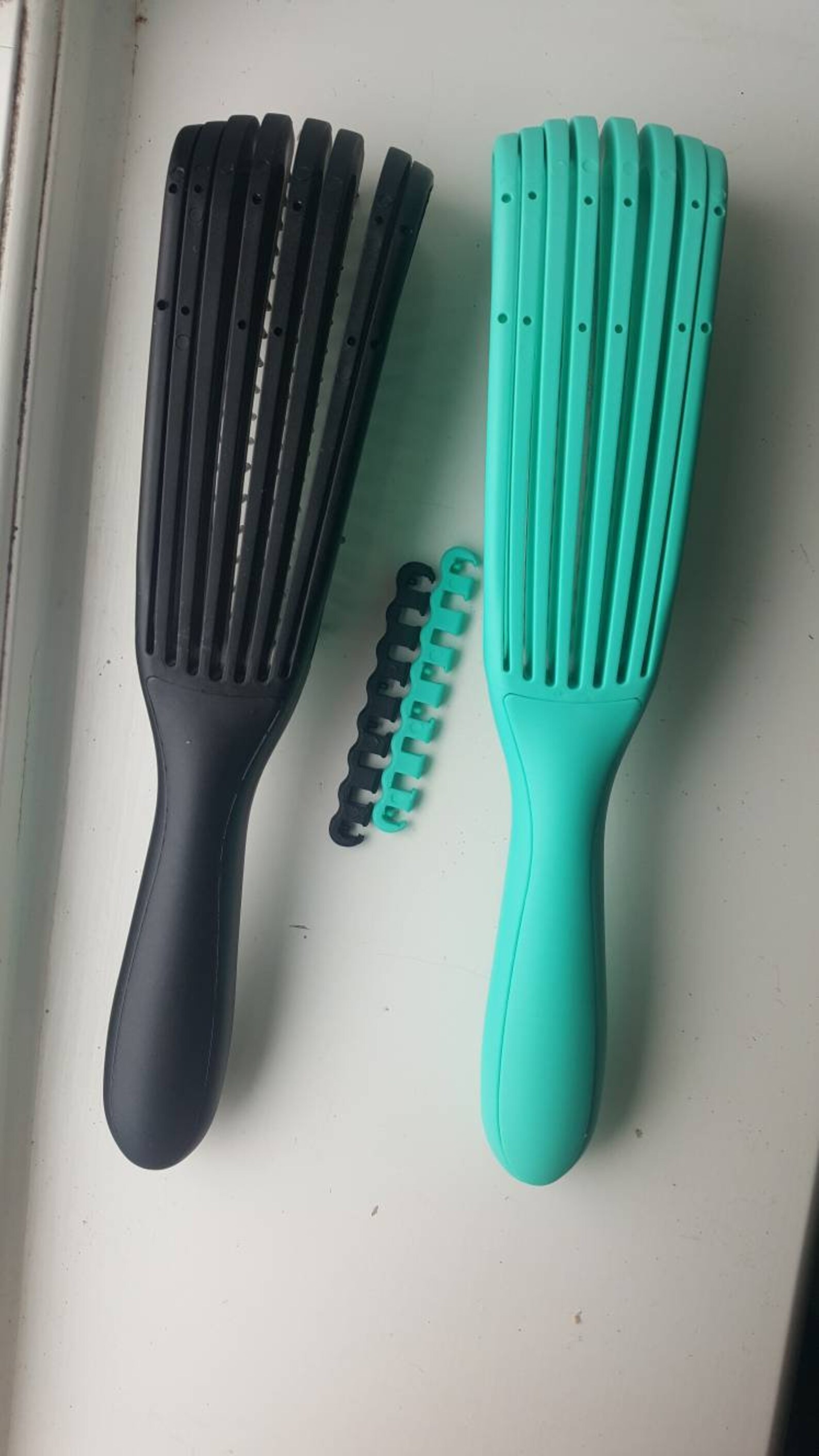 Flexi Detangling Brush Curly Hair Brush Etsy