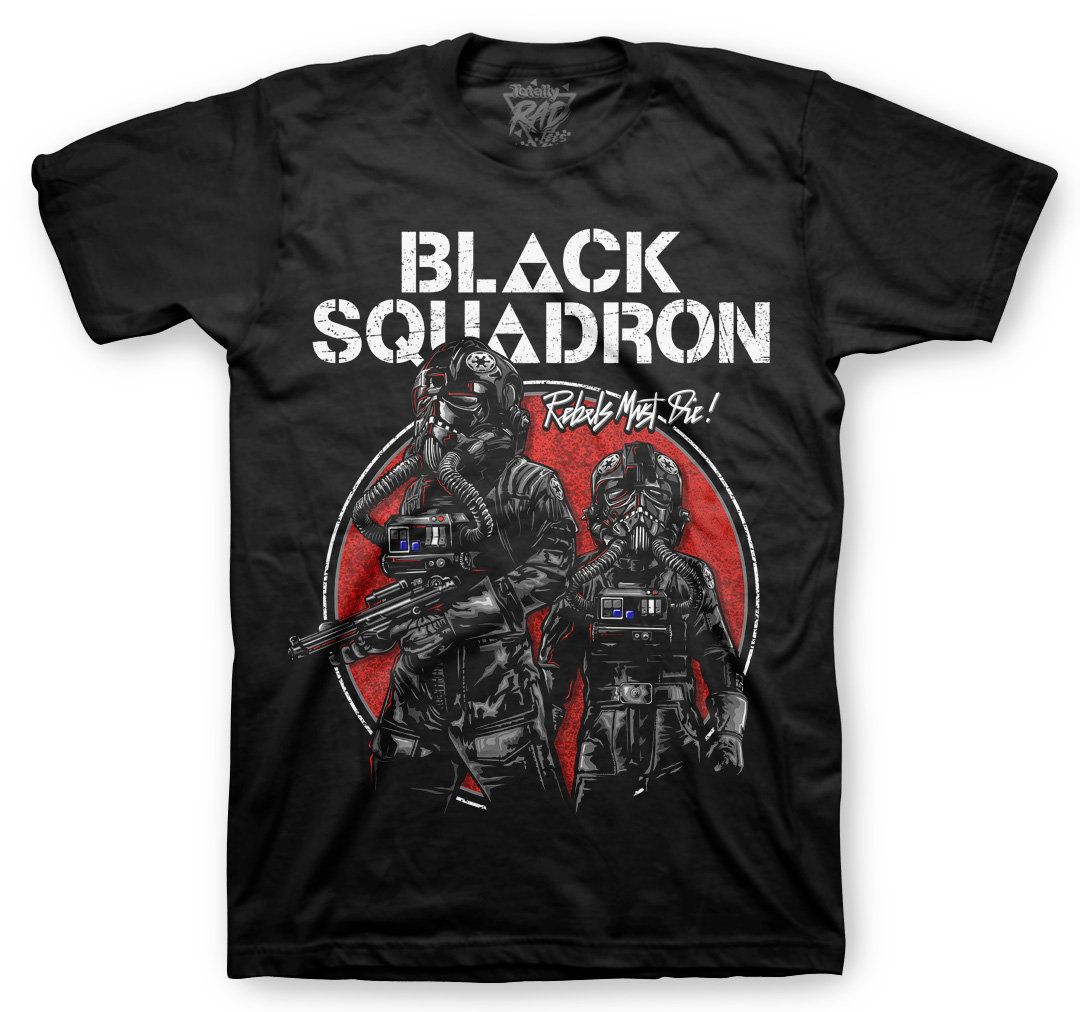 Black Squadron Dameron Hockey Jersey