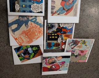 Comic Book Coasters