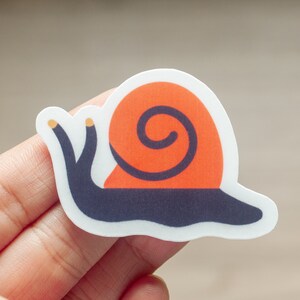 Pegatina de caracol