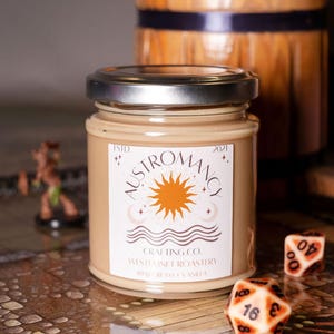 Westemnet Roastery | Dungeons & Dragons Inspired | Irish Cream + Vanilla Scented Soy Wax Candle | Handcrafted Home Decor