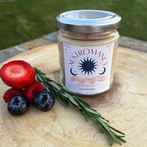 Westerlies Berries Rosemary Candle, Soy Wax Candle, Home Crafted Candle, Scented Candle image 3