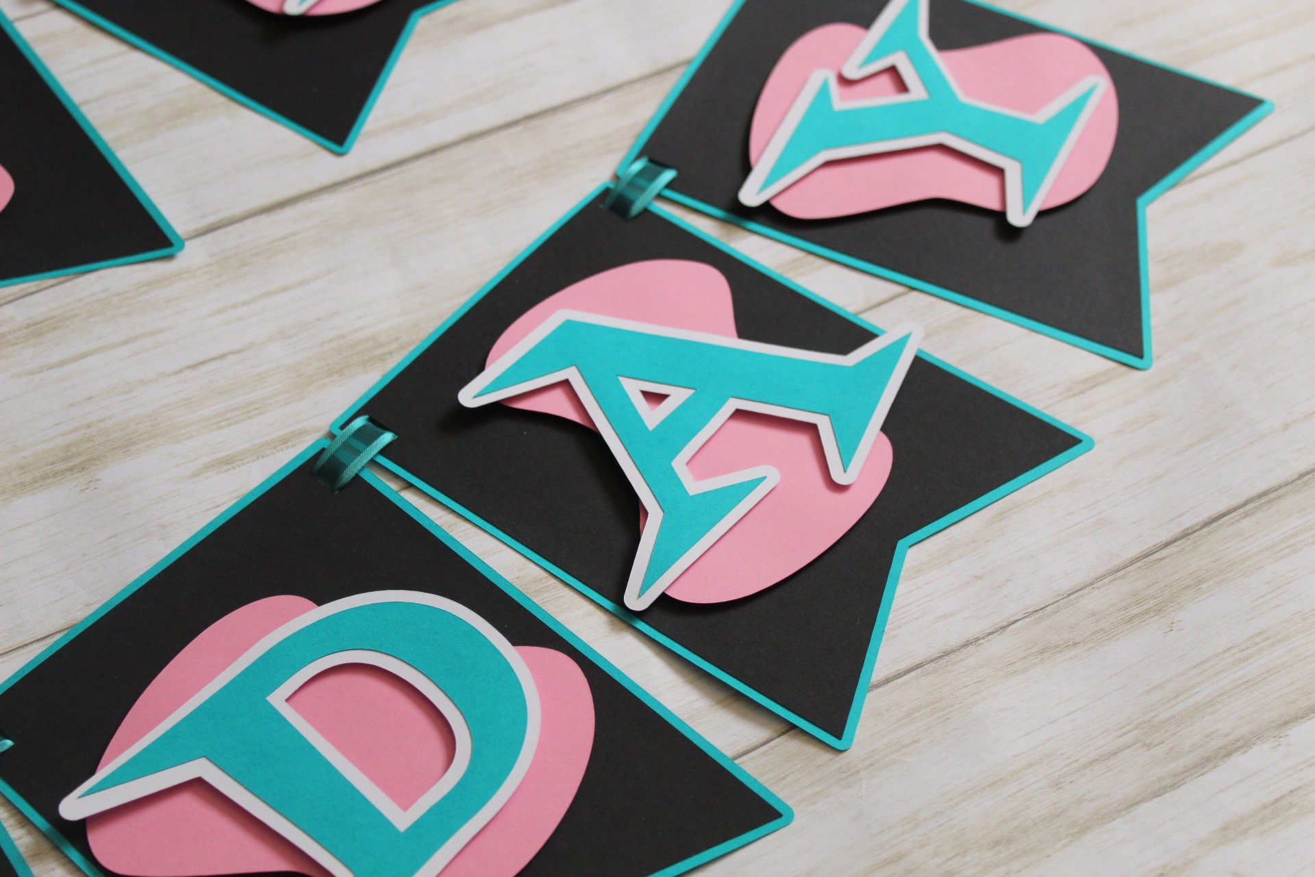 1950s Retro Birthday Banner Fifties Birthday 50s Party | Etsy